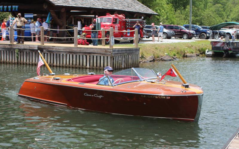 File photo. The public will have a chance to view historic wooden boats at Lake Burton Sunday afternoon.
