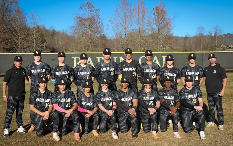 Submitted. The Rabun Gap-Nacoochee School baseball team includes Darian Barnes, Eric Cha, Jeffery Diaz, Max Doninger, Ben Dupuch, Abraham Ghaussy, Ely Green, Aiden Kitchings, Malcolm Klingler, Yuya Nakamura, Beau Paulson, Jeremy Ramos, Brenden Rosado, Robert Turner, Cash Unruh, Denajh Williams, Leo Yashiokaa and Argenis Lopez. Wright is joined on the coaching staff by assistant Pearce Wright. 
