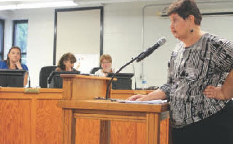 An alcohol ordinance at the Clayton City Council meeting on Tuesday resulted in lively debate and a tabling of the first reading until June 28.