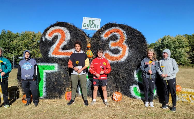 Courtesy of April Adcock. The cross country seniors during the Harrier Harvest on Tuesday. Tallulah Falls will host the region cross country championships on Thursday, Oct. 27 starting at 4:00 p.m.