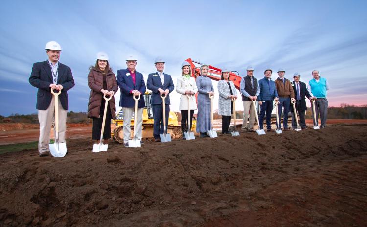 Submitted photo. NGHS held a groundbreaking for its newest Medical Plaza, located in Bethlehem Dec. 1. 