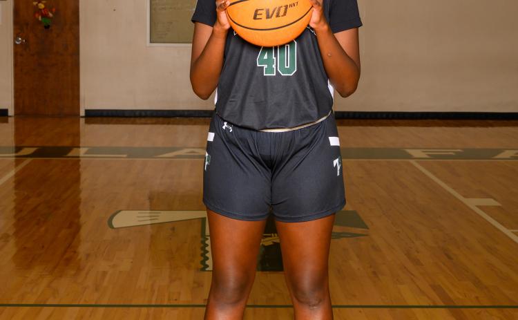 Courtesy of TFS Athletics. Tanisha Seymour was named to the All-Tournament team during the Jackson EMC Thanksgiving Tournament. 