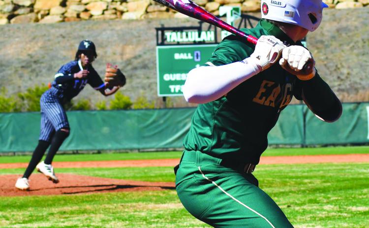 Enoch Autry/The Clayton Tribune. Rabun Gap and Tallulah Falls baseball faced off against each other on Saturday, Feb. 18 for one of the first games of the season. Rabun Gap got the better of TFS with a 12-2 victory. 