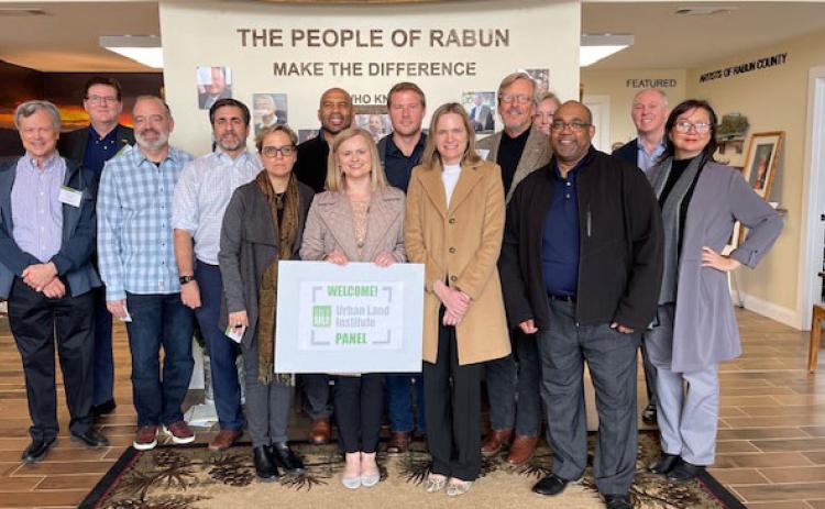 Photo courtesy of Forward Rabun. Urban Land Institute visited Rabun County Feb. 1-2 to conduct a housing study. Also pictured are members of Forward Rabun. 