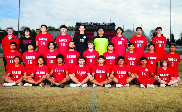 Submitted photo. The 2023 Rabun County boys soccer team.