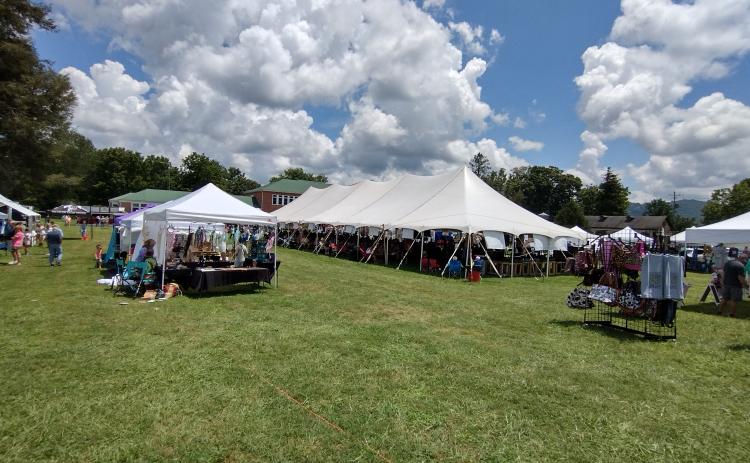 File Photo/Megan Broome/The Clayton Tribune. The 26th Dillard Bluegrass Festival will raise money for Rabun County nonprofits Friday, Aug. 4 and Saturday, Aug. 5. Last year’s event, pictured, raised money for nine Rabun County nonprofits.